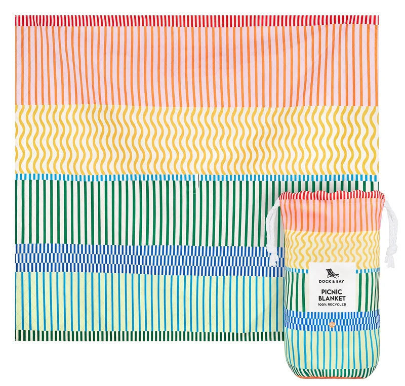Manta Picnic Dock&Bay Stripe (2 tamaños)