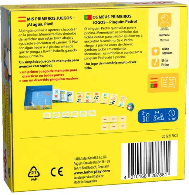 Mis primeros juegos to go - Al agua Piwi