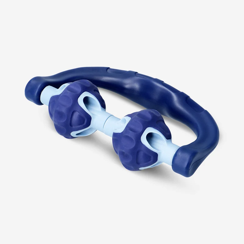 Blue massage roller for arms and legs
