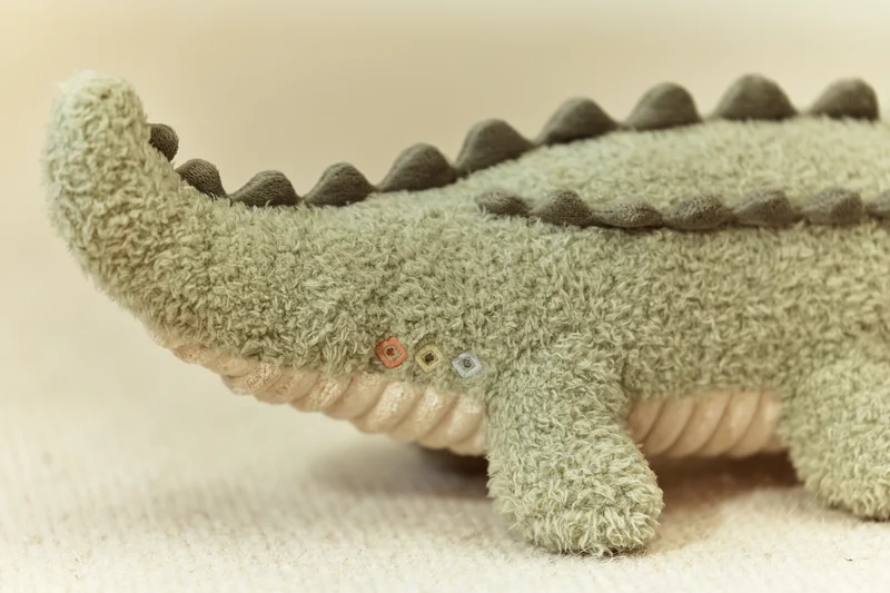 Cocodrilo peluche Safari Friends · Little Dutch