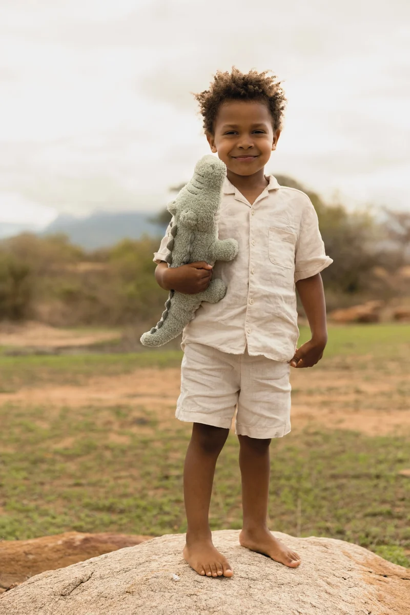 Cocodrilo peluche Safari Friends · Little Dutch