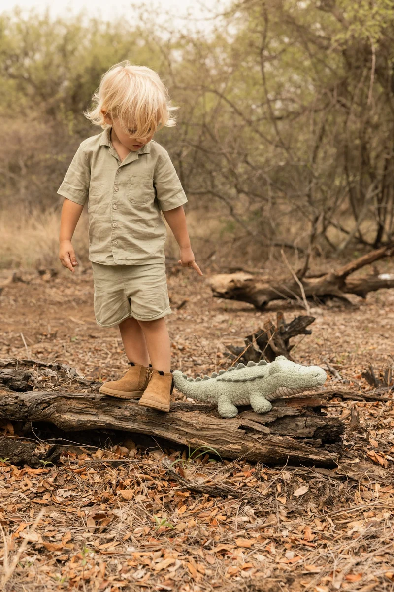 Cocodrilo peluche Safari Friends · Little Dutch