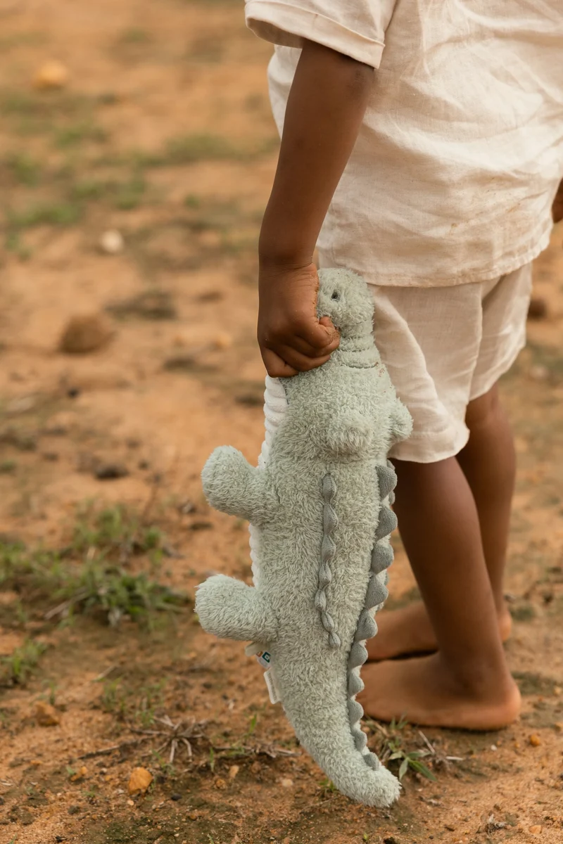 Cocodrilo peluche Safari Friends · Little Dutch
