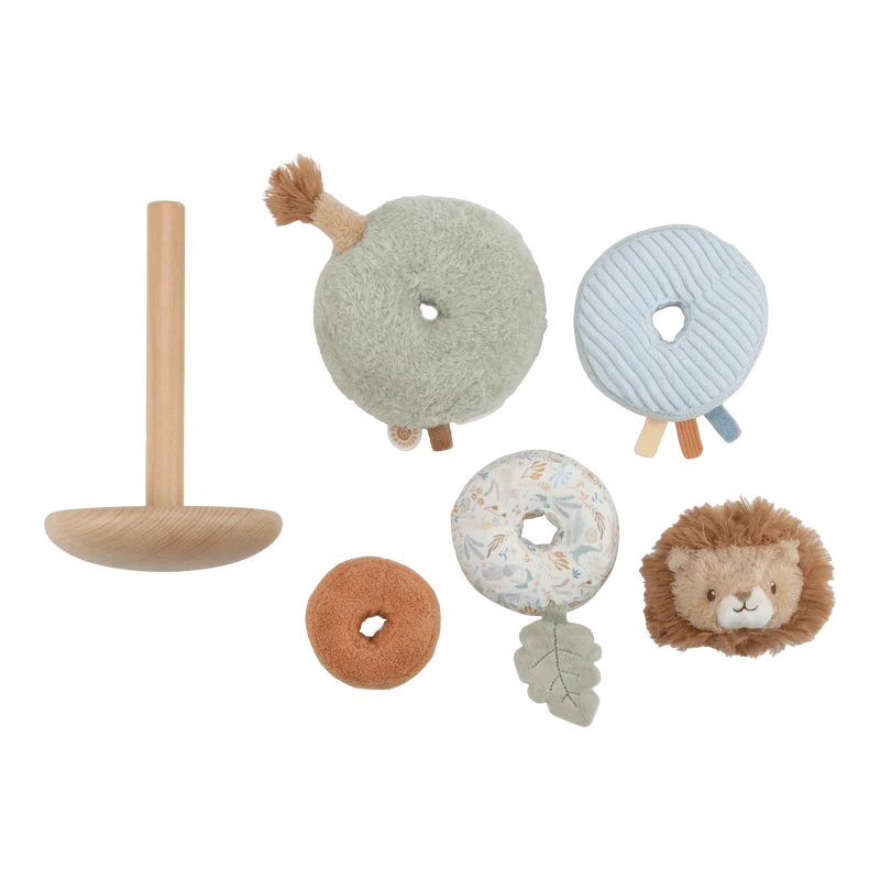 Anillos blanditos balanceable Safari Friends · Little Dutch