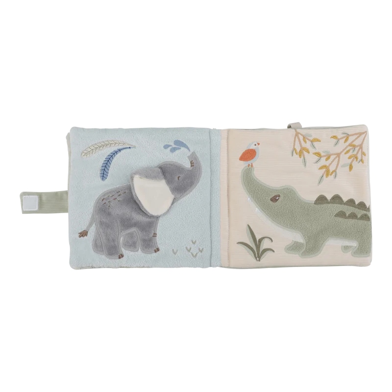 Libro Blandito Safari Friends · Little Dutch