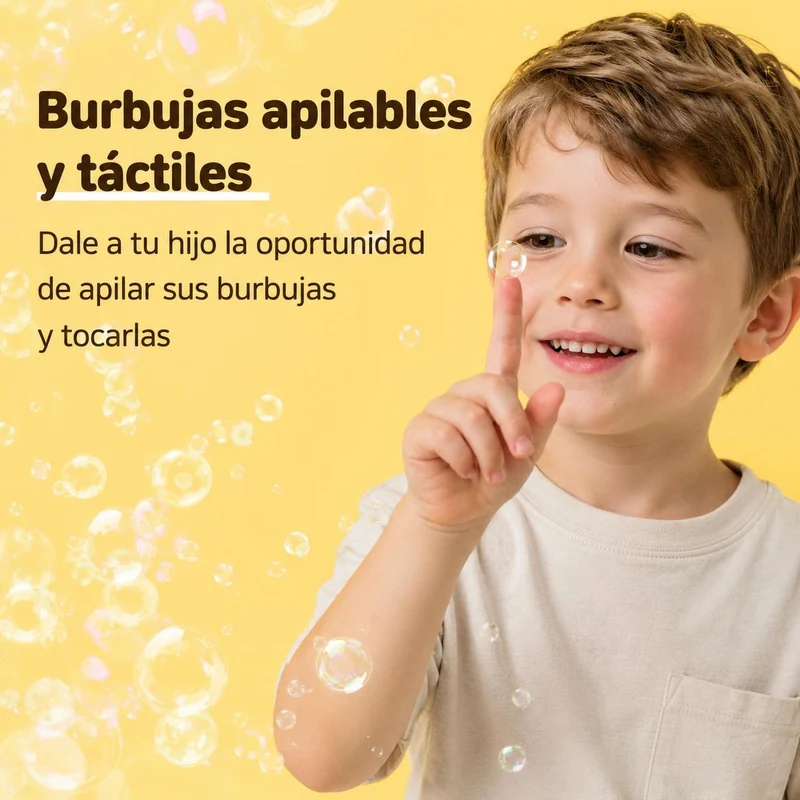 Pompero Set Touchable Bubbles · Mother's Corn