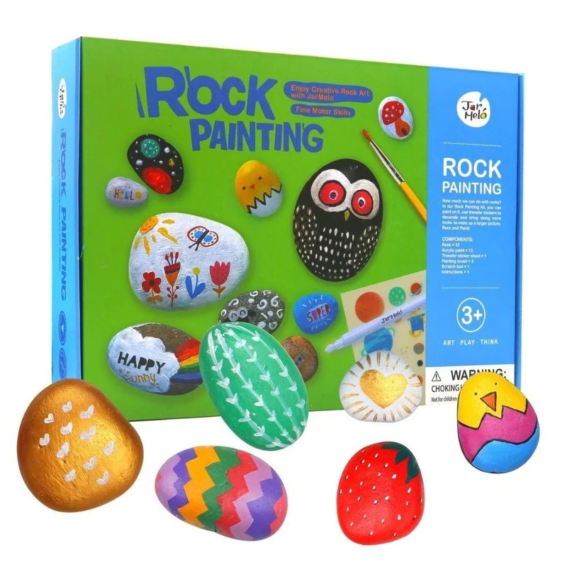 Kit Creativo Rock Painting · Jarmelo