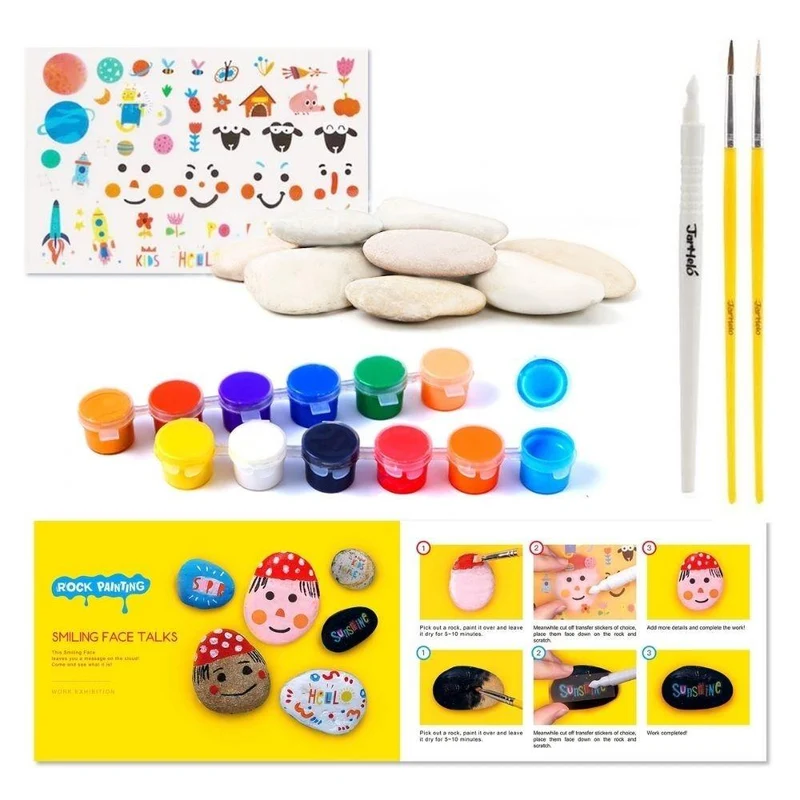 Kit Creativo Rock Painting · Jarmelo