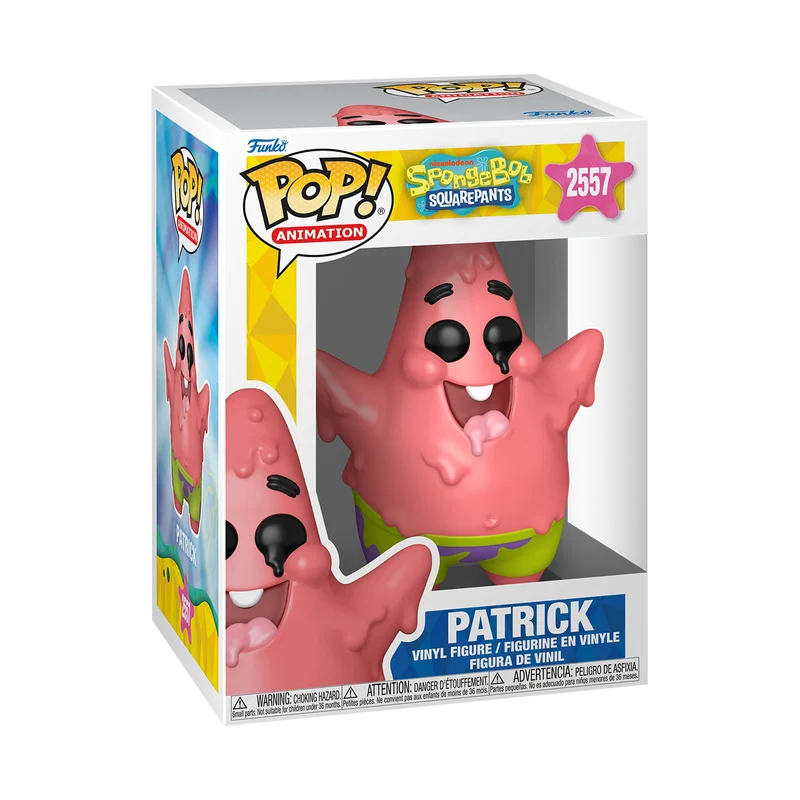 Funko Pop Animation: Bob Esponja - Patricio derretida derretido