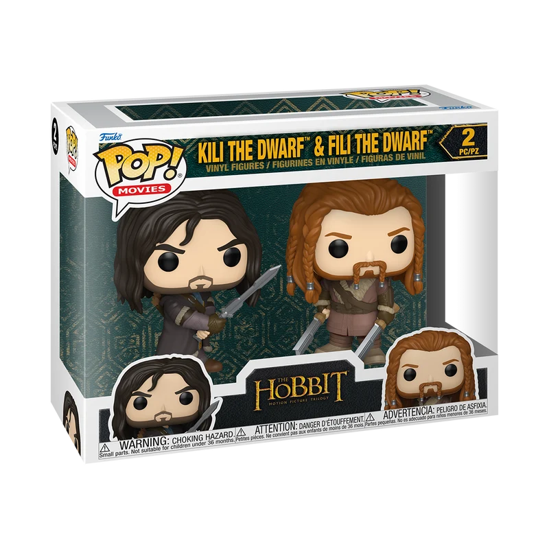Funko Pop Movies: The Hobbit - Kili & Fili 2 Pack