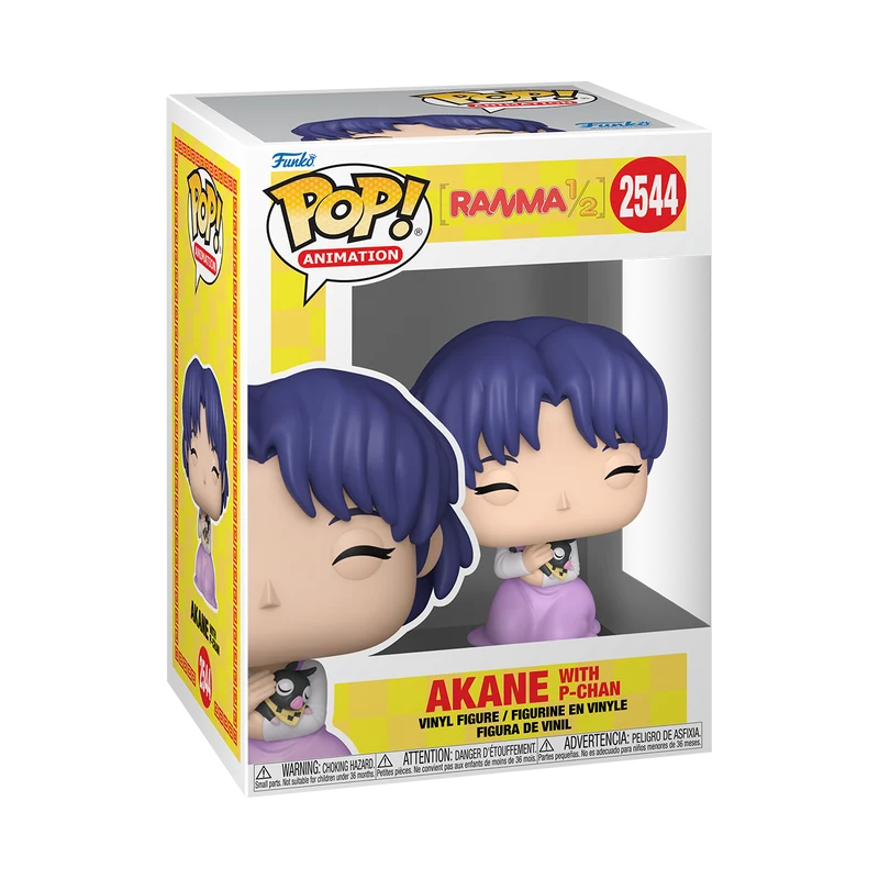 Funko Pop Animation: Ranma 1/2 - Akane con P-Chan