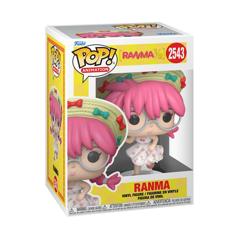 Funko Pop Animation: Ranma 1/2 - Ranma con vestido