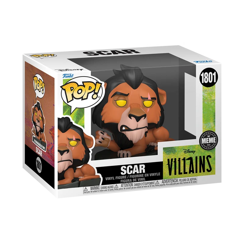 Funko Pop Disney: Meme El Rey Leon - Scar IÂ´m Surrounded by idiots