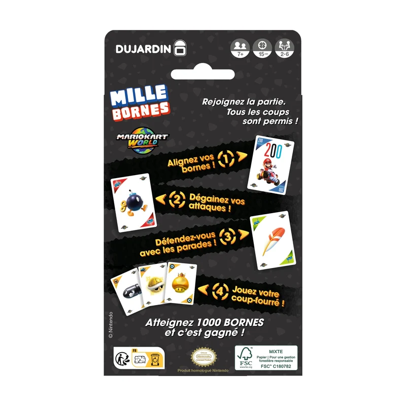 Mille Bornes Pocket - Mario Kart World