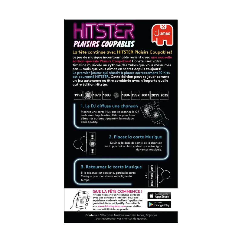 Hitster - Guilty Pleasures (France)