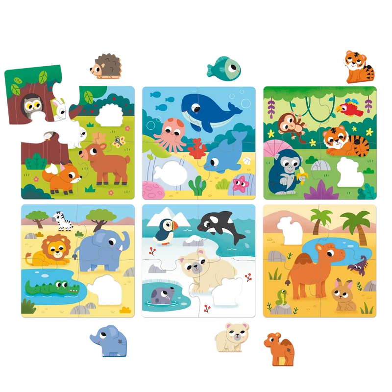 6 Habitat Puzzle