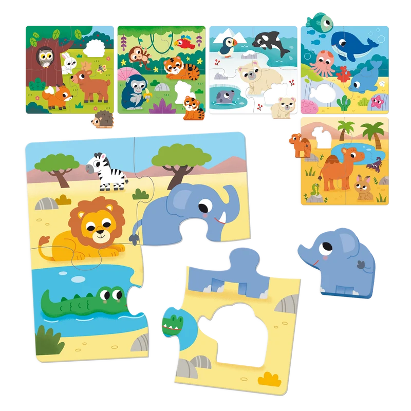 6 Habitat Puzzle