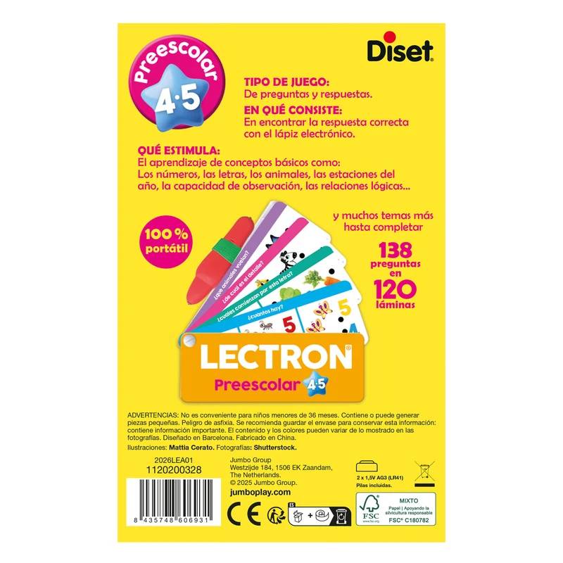 Lectron - Fan On the Go - Preschool +4 - SP
