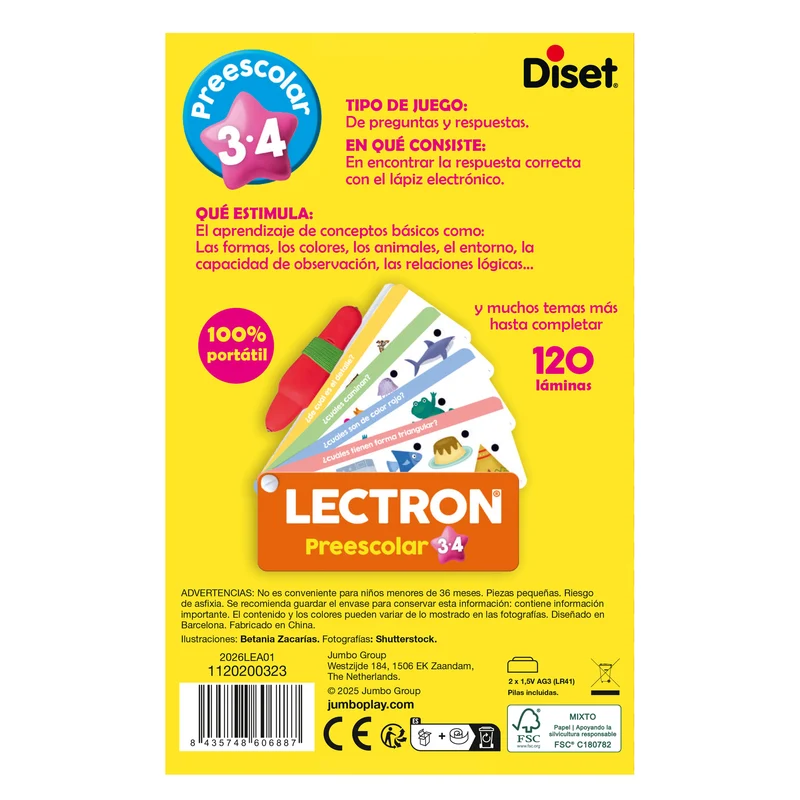 Lectron - Fan On the Go - Preschool +3 - SP