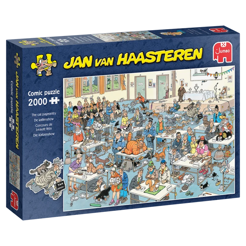 Jan van Haasteren - The cat pageantry (2000 pieces)