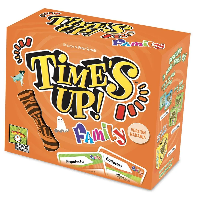 Time’s Up! Family 2 - Juego de mesa - Zygomatic - 4-12 jugadores - 8+ años - 30 min