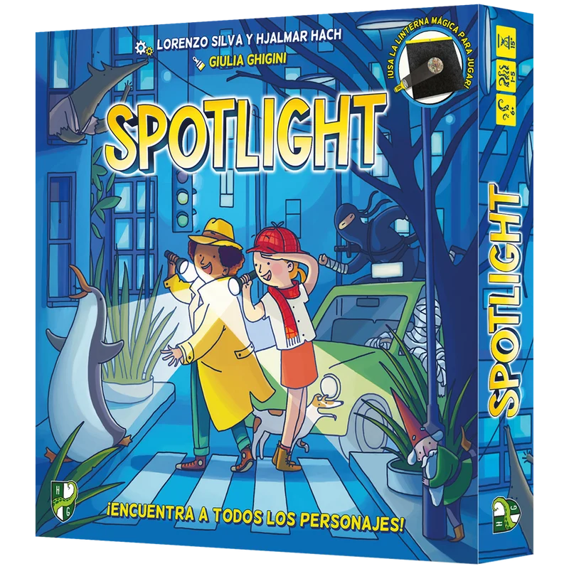 Spotlight - Juego de mesa - Zygomatic - 1-5 jugadores - 6+ años - 15 min