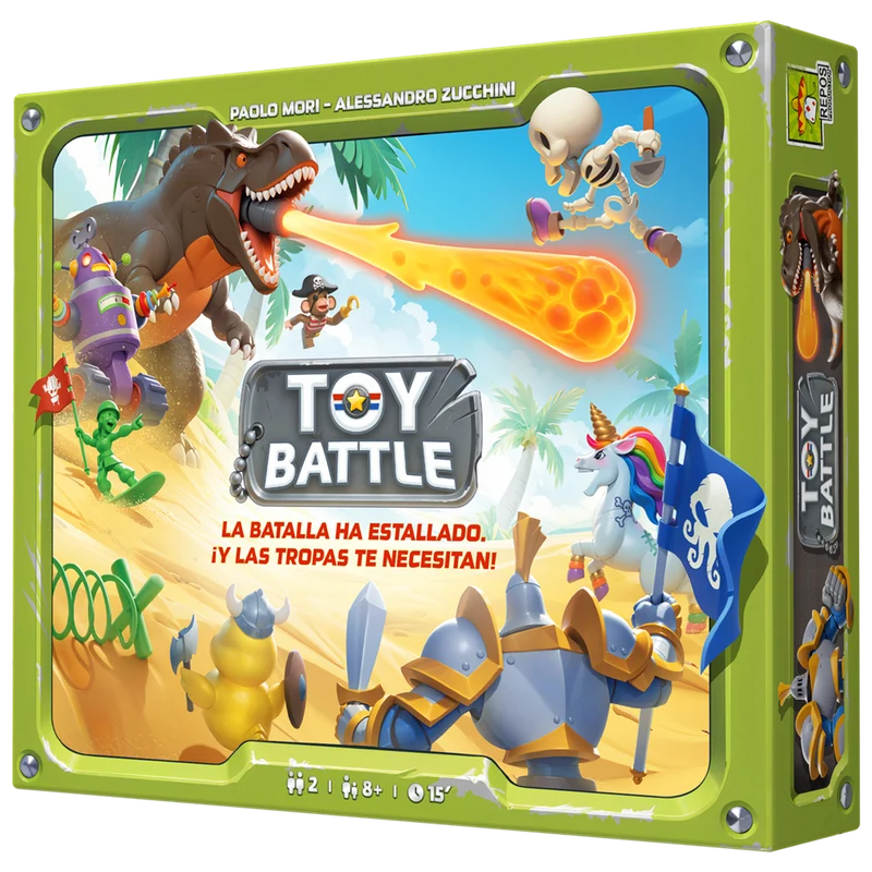Toy Battle - Juego de mesa - Repos Production - 2 jugadores - 8+ años - 15 min