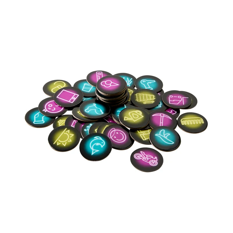 Let`s Talk NEON - Juego de mesa - Haba - 3-8 jugadores - 8+ años - 15 min