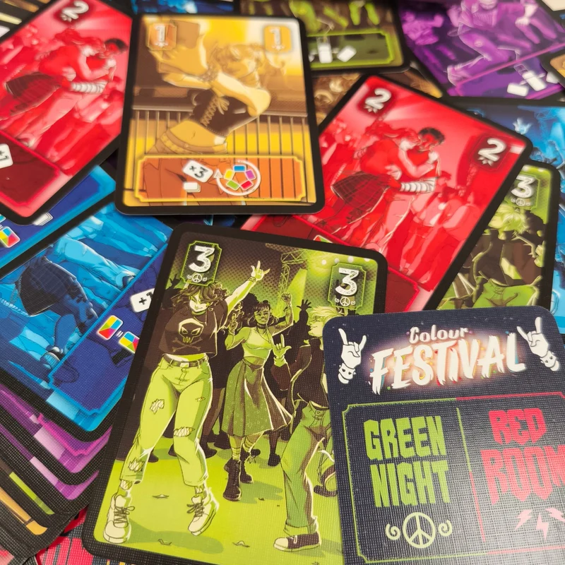 Color Festival - Juego de mesa - Mercurio - 2-5 jugadores - 8+ años - 20 min