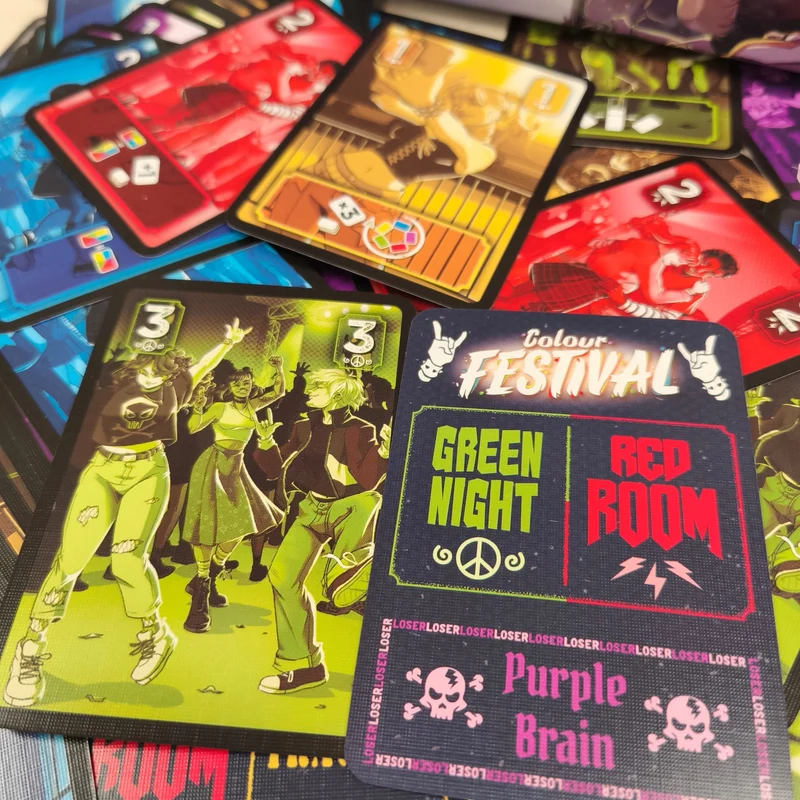 Color Festival - Juego de mesa - Mercurio - 2-5 jugadores - 8+ años - 20 min