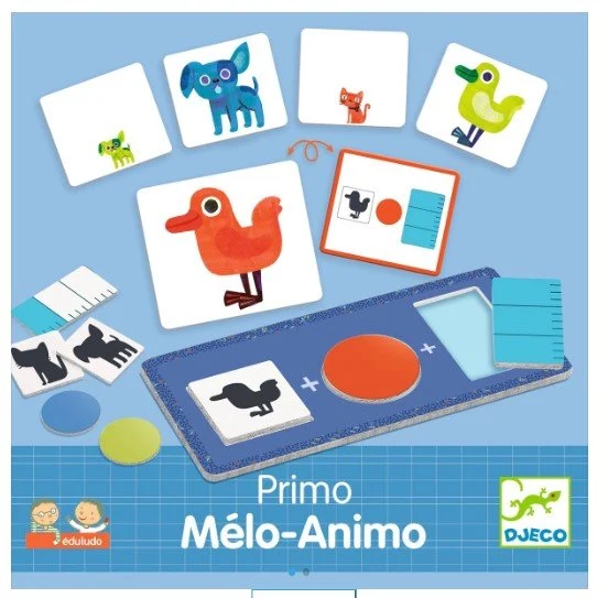 Eduludo Melo Animo - Juego de mesa - Djeco - 1 jugador - 3-6 años - duración variable