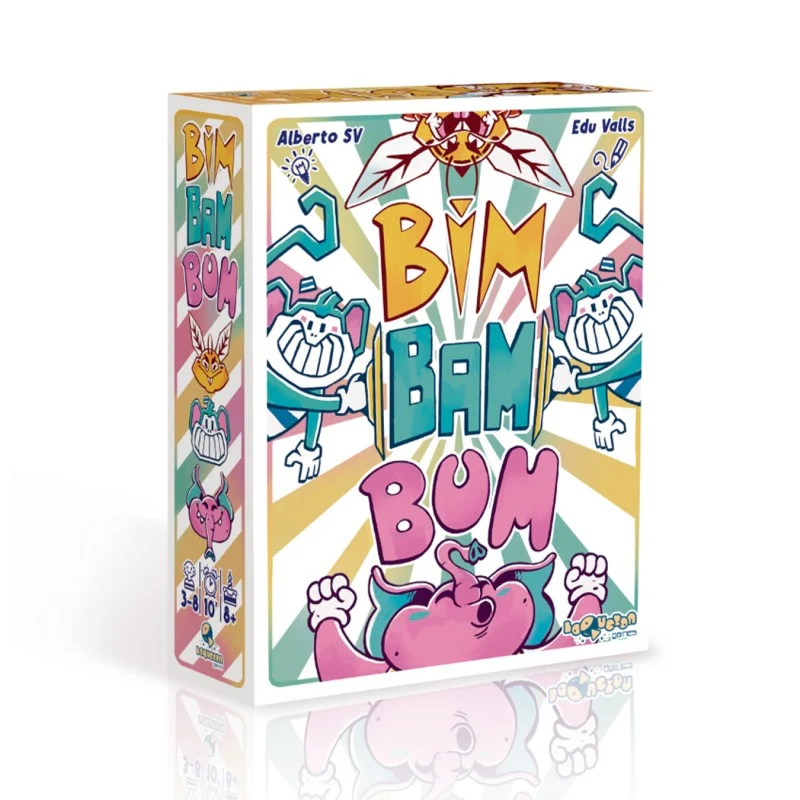 Bim Bam Bum - Juego de mesa - Boqueron Games - 3-8 jugadores - 8+ años - 10 min