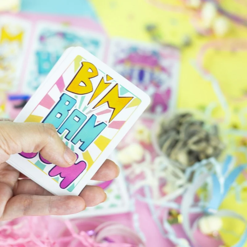 Bim Bam Bum - Juego de mesa - Boqueron Games - 3-8 jugadores - 8+ años - 10 min