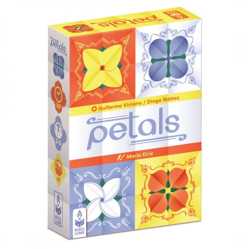 Petals - Juego de mesa - Buscalume - 2-5 jugadores - 8+ años - 15-20 min