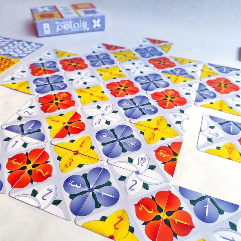 Petals - Juego de mesa - Buscalume - 2-5 jugadores - 8+ años - 15-20 min