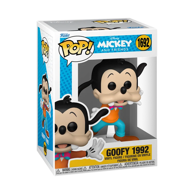 Funko Pop Disney: Goofy a traves de los tiempos - Goofy 1992