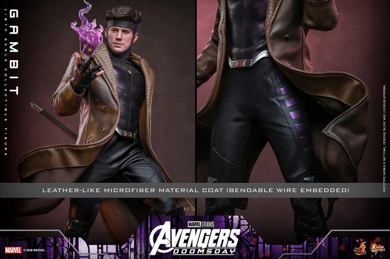 Hot Toys Movie Masterpiece Series: Avengers Doomsday - Gambito Escala 1/6