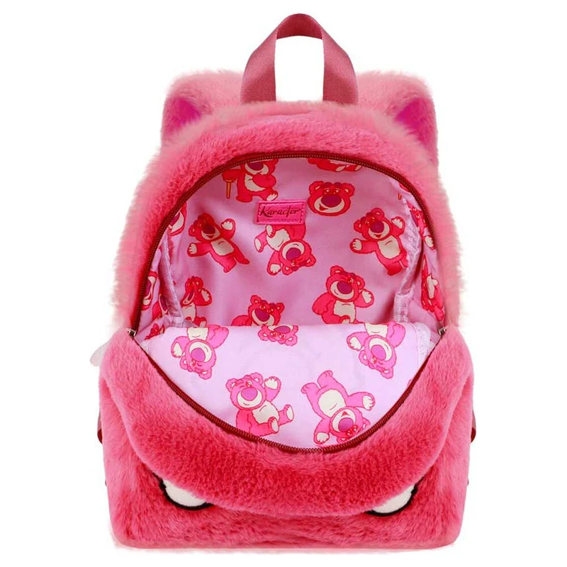 Mochila Peluche Lotso Fresa Toy Story - Disney