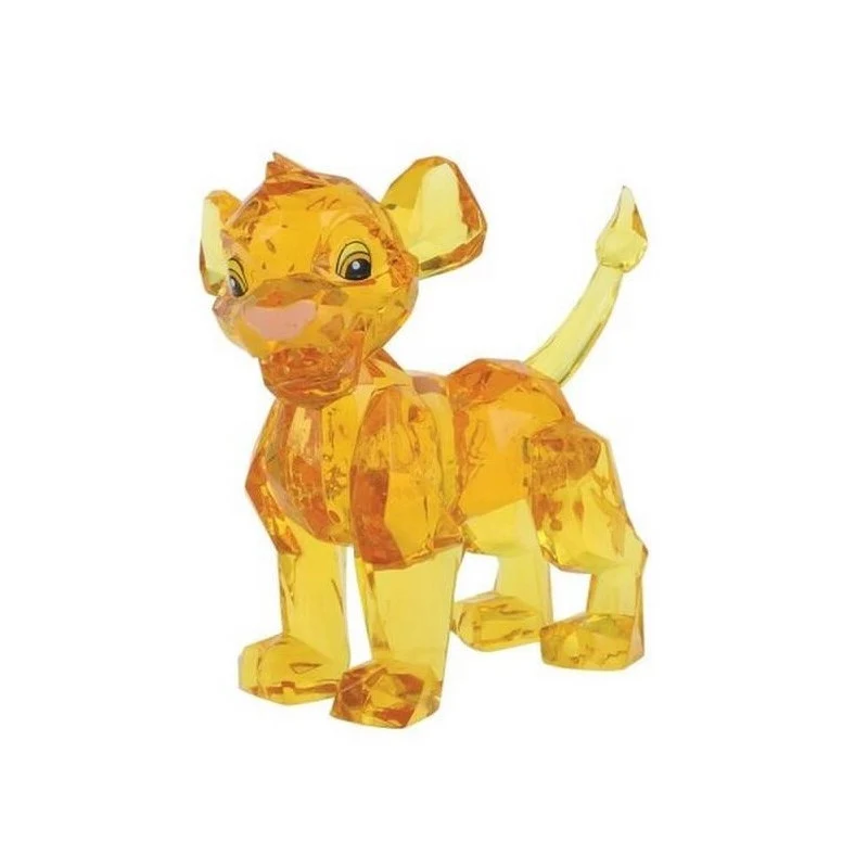 Figura Cristal Simba El Rey León - Disney