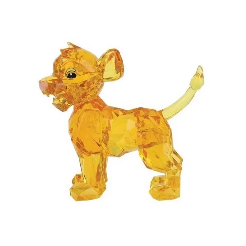 Figura Cristal Simba El Rey León - Disney