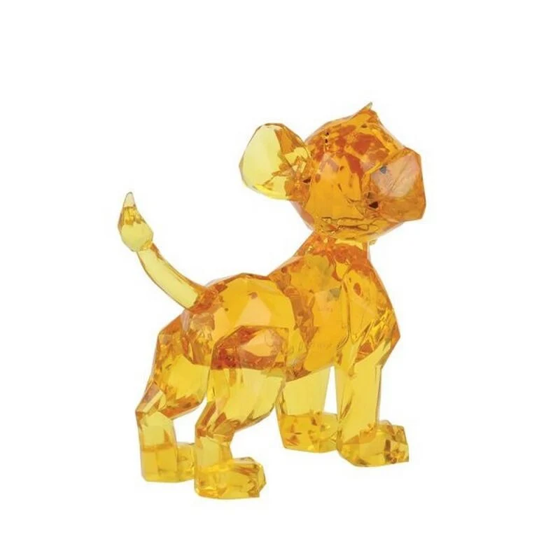 Figura Cristal Simba El Rey León - Disney