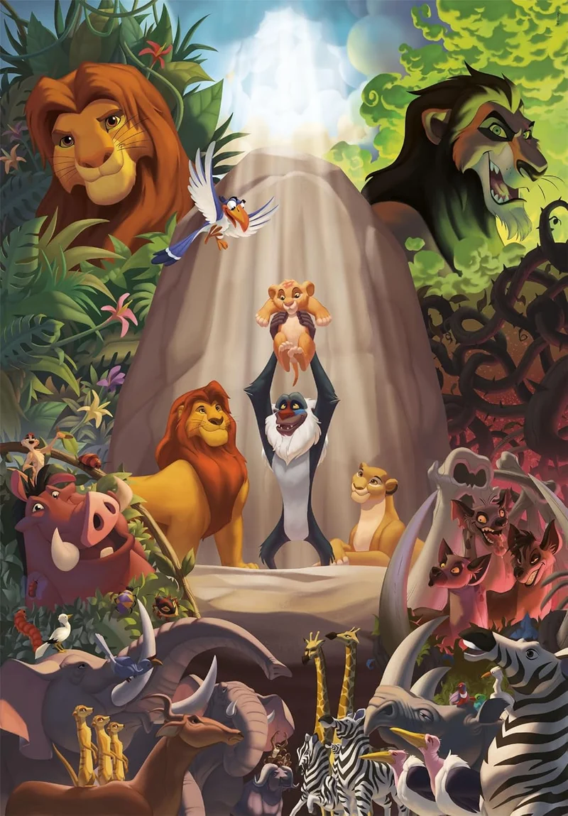 Puzzle El Rey León - Disney 1000pzs