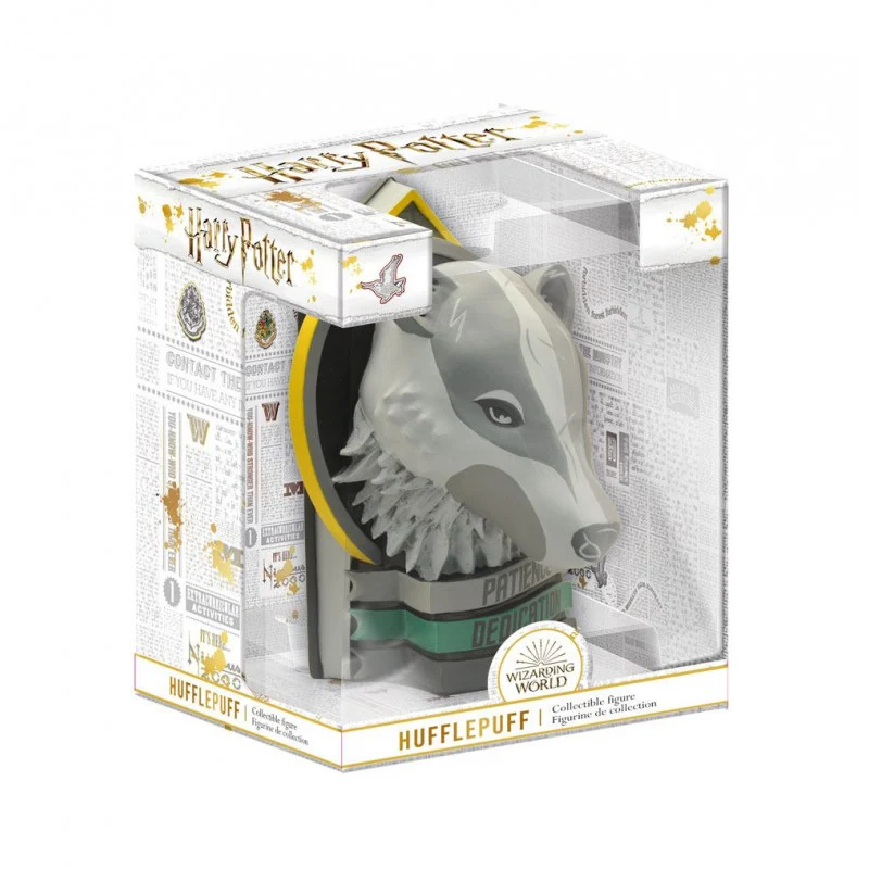 Estatua Casa Hufflepuff - Harry Potter 21cm