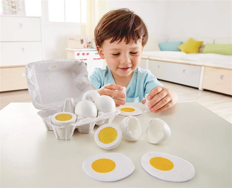 Huevera con 6 huevos · Hape