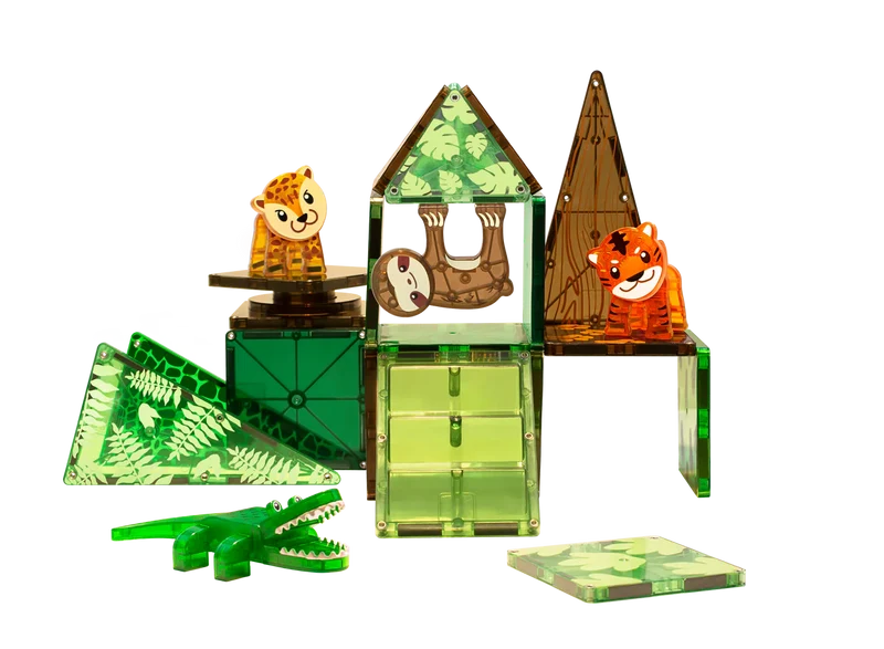 Magna-T Jungle Animals Set 25 piezas