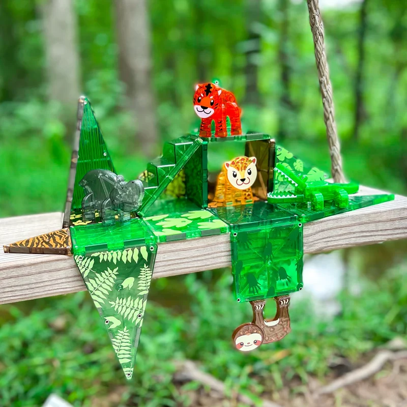 Magna-T Jungle Animals Set 25 piezas