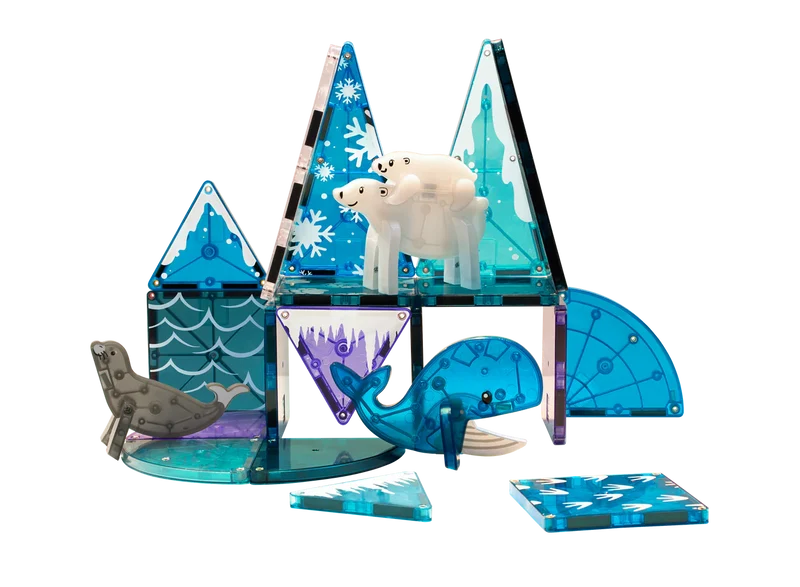 Magna-T Artic Animals Set 25 piezas