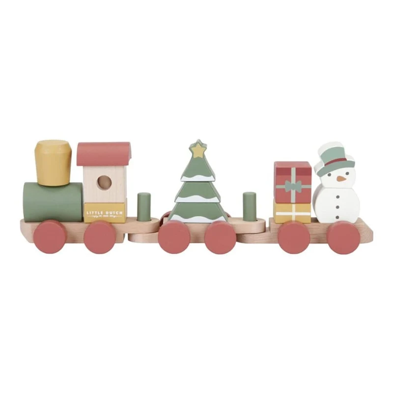 Tren apilable Navidad · Little Dutch