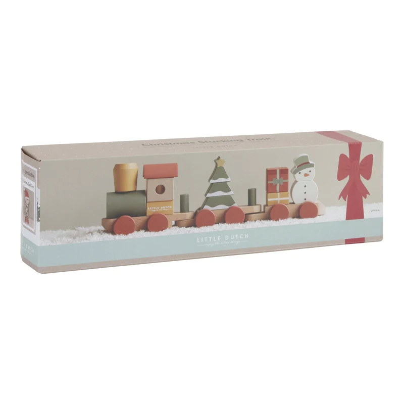 Tren apilable Navidad · Little Dutch