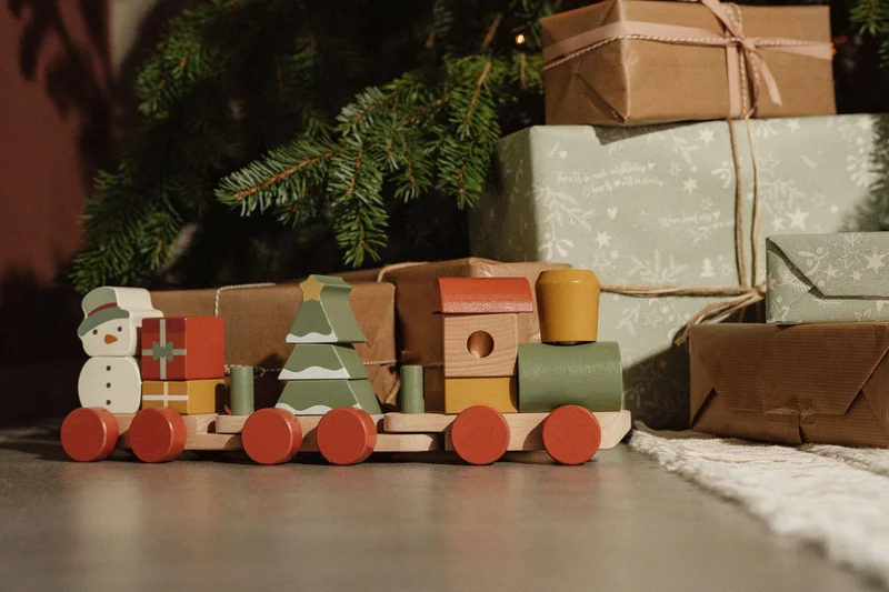 Tren apilable Navidad · Little Dutch